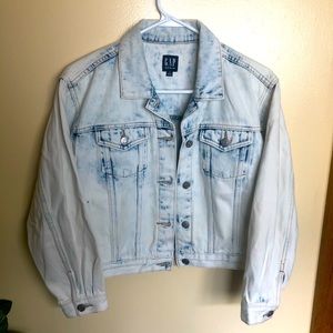 GAP Cropped Denim Jacket